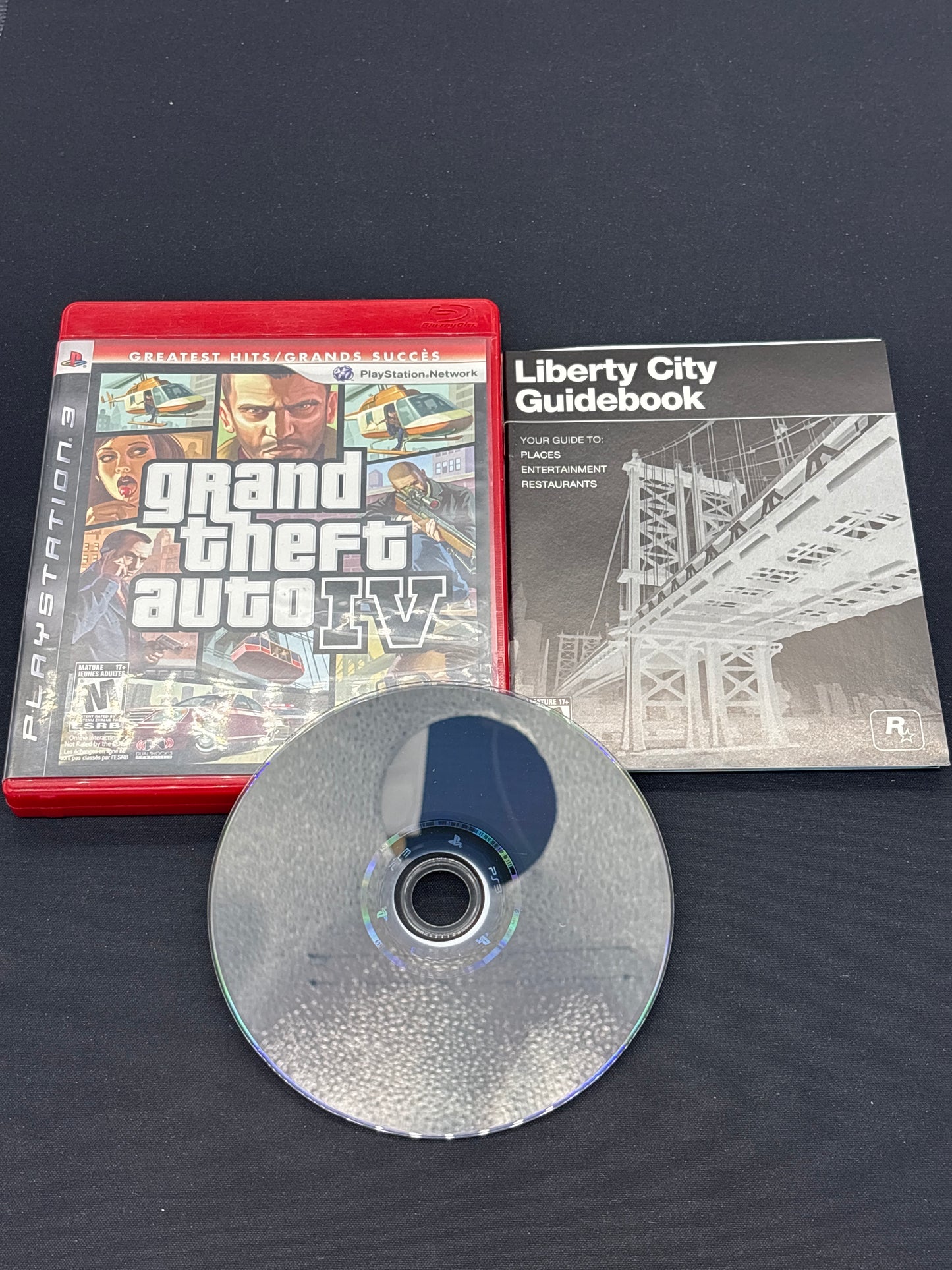 Auction Lot 110: PS3 Grand Theft Auto IV with Case & Disc