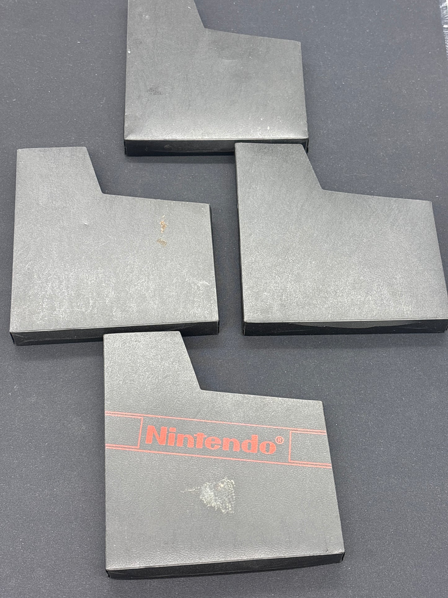 Auction Lot 169: Nintendo NES Game Cartridge Dust Sleeve Lot of 4