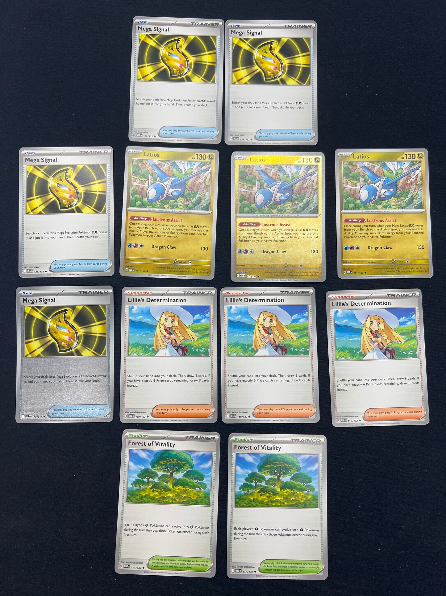 Auction Lot 305: Pokemon Cards Lot of 12 Assorted Mega Evolutions Conditions Vary