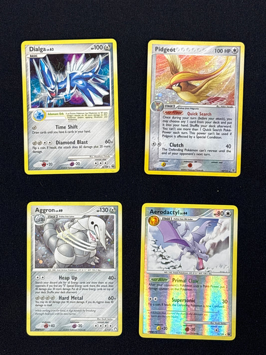 Auction Lot 32: Pokemon Mid Era Reverse Holo and Holo Rare Lot Conditions Vary