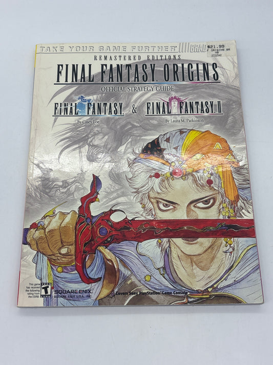 Auction Lot 331: Final Fantasy Origins Official Strategy Guide