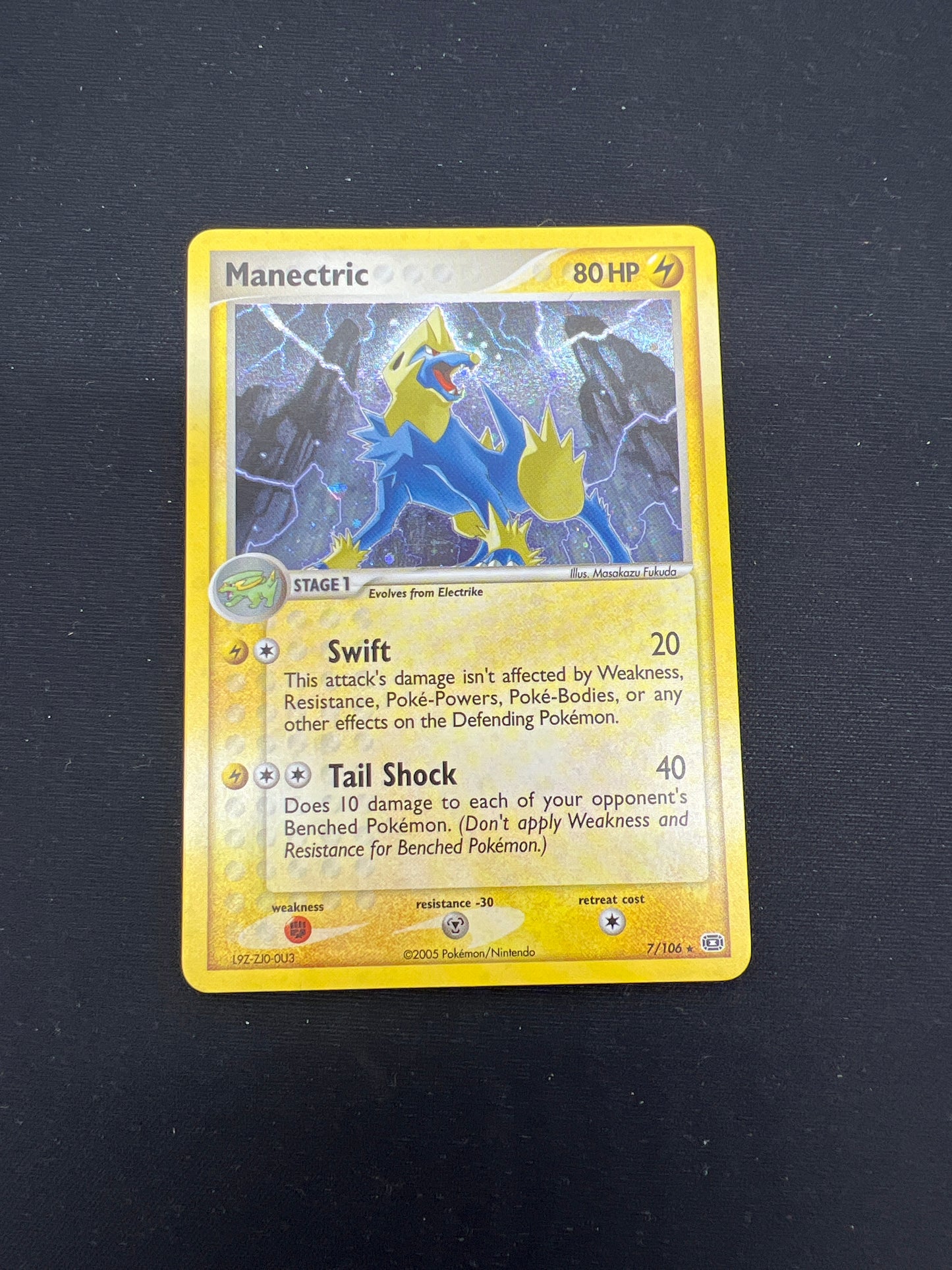 Auction Lot 55: Pokemon Cards Manetric Holo Condition Vary
