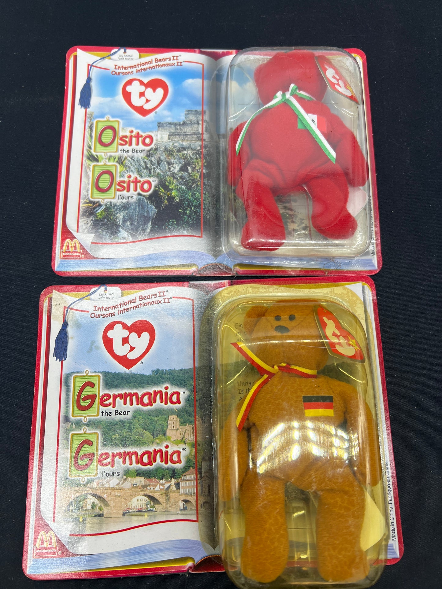 Auction Lot 19: TY Beanie Babies McDonalds Happy Meal Toys Set of 2