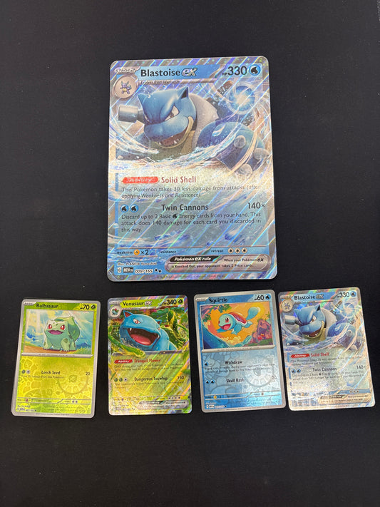 Auction Lot 336: Pokemon Blooming Waters Promo Card Lot 2 Conditions Vary