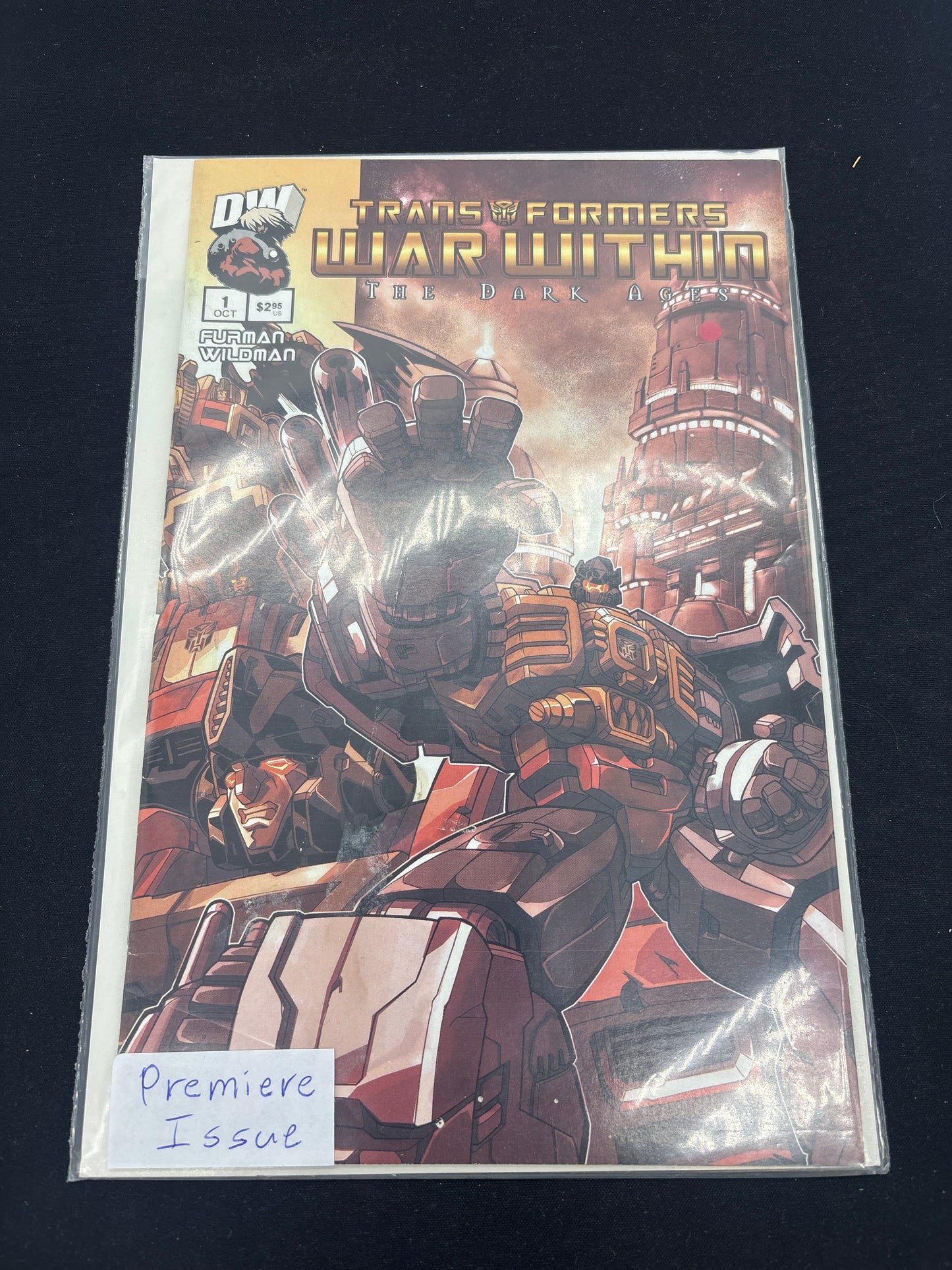 Auction Lot 242: Comic Book Transformers The War Within The Dark Ages Volume 1