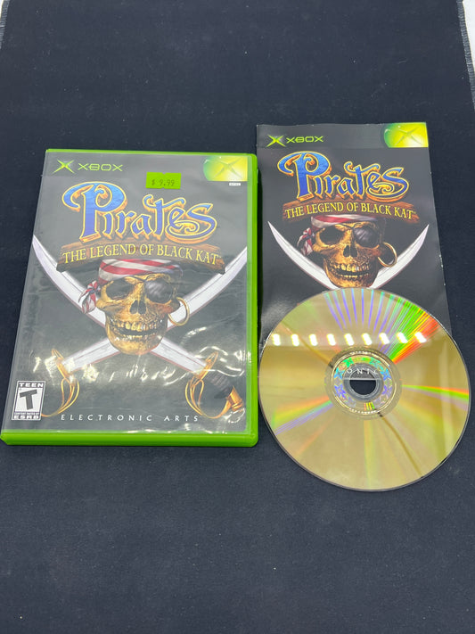 Auction Lot 111: XBOX Video Game Pirates The Legend of the Black Hat CIB