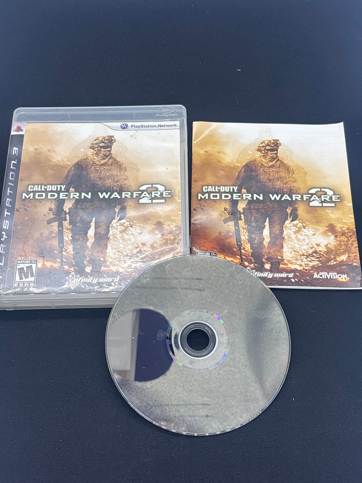 Auction Lot 81: PlayStation 3 Call of Duty Modern Warfare 2 With Case & Disc