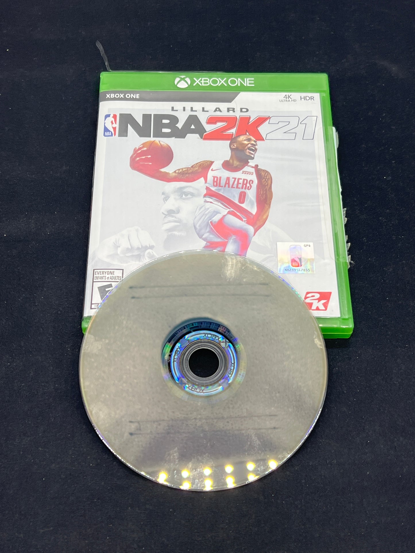 Auction Lot 194: XBOX One Video Game NBA 2K21