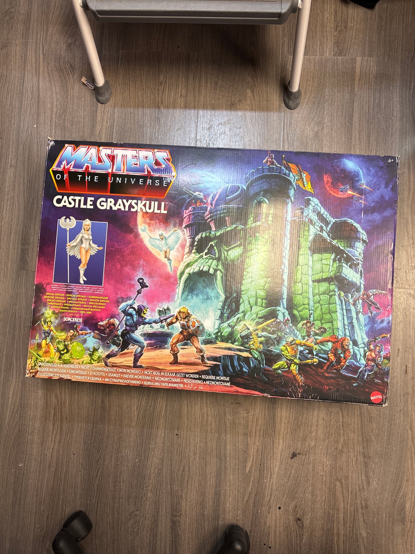 Auction Lot 126: Masters of the Universe Castle Grayskull with No Sorceress Figure