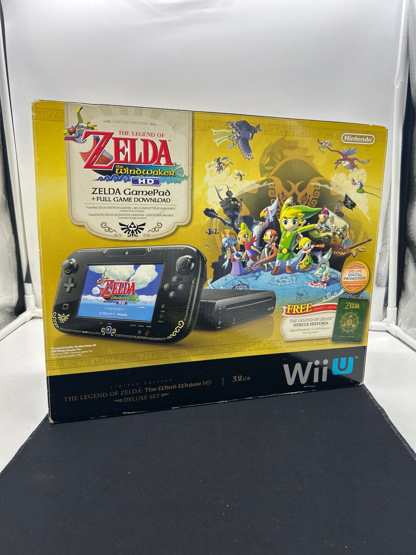 Auction Lot 424: Wii U Windwaker BOX ONLY