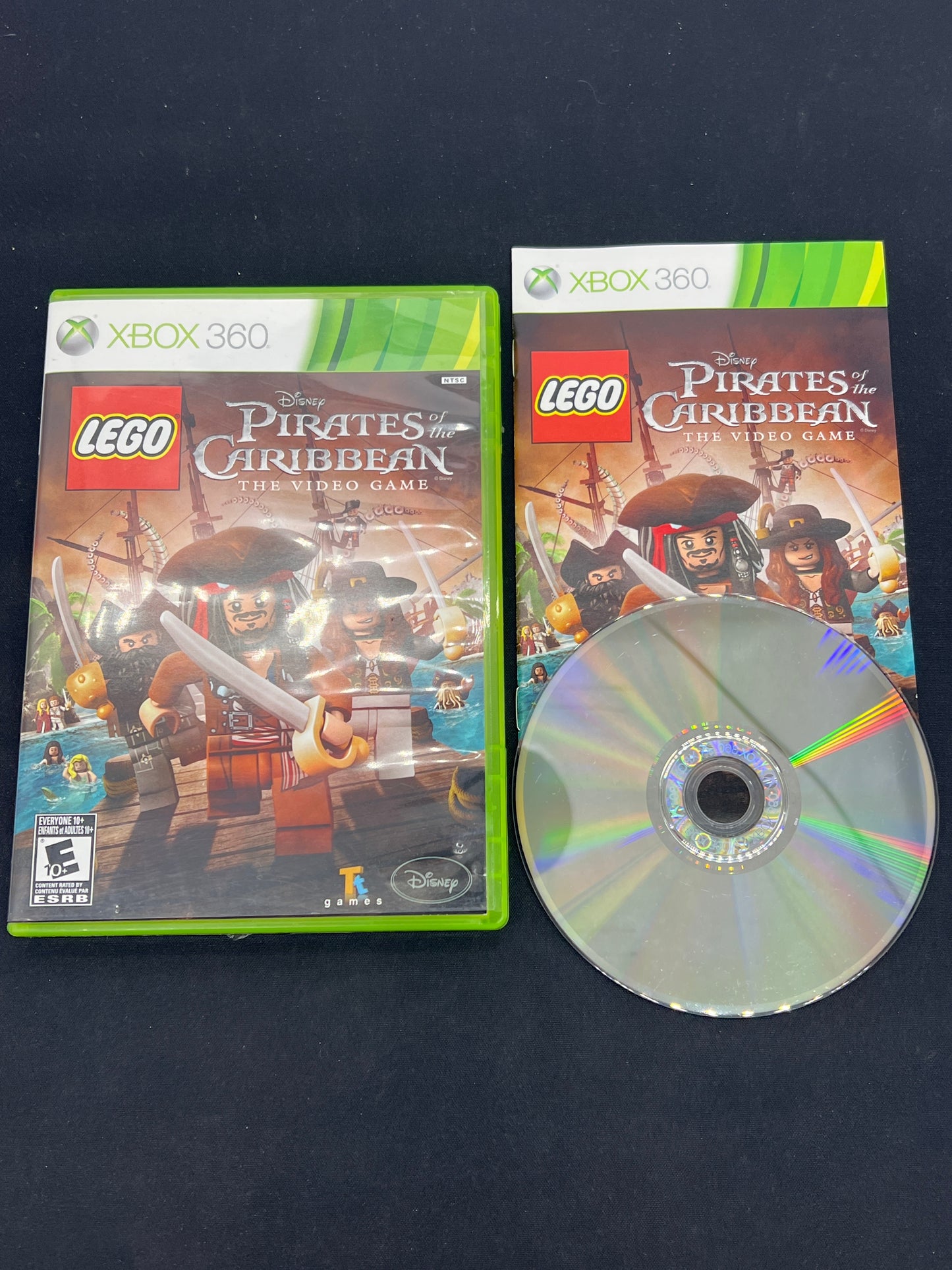 Auction Lot 153: XBOX 360 Video Game Lego Pirates of the Caribbean CIB