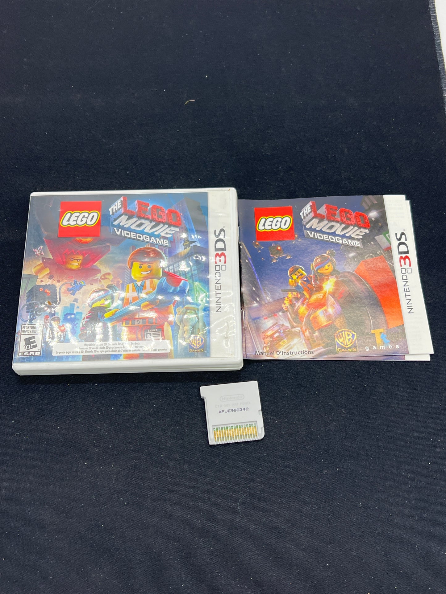 Auction Lot 162: Nintendo 3DS The Lego Movie CIB