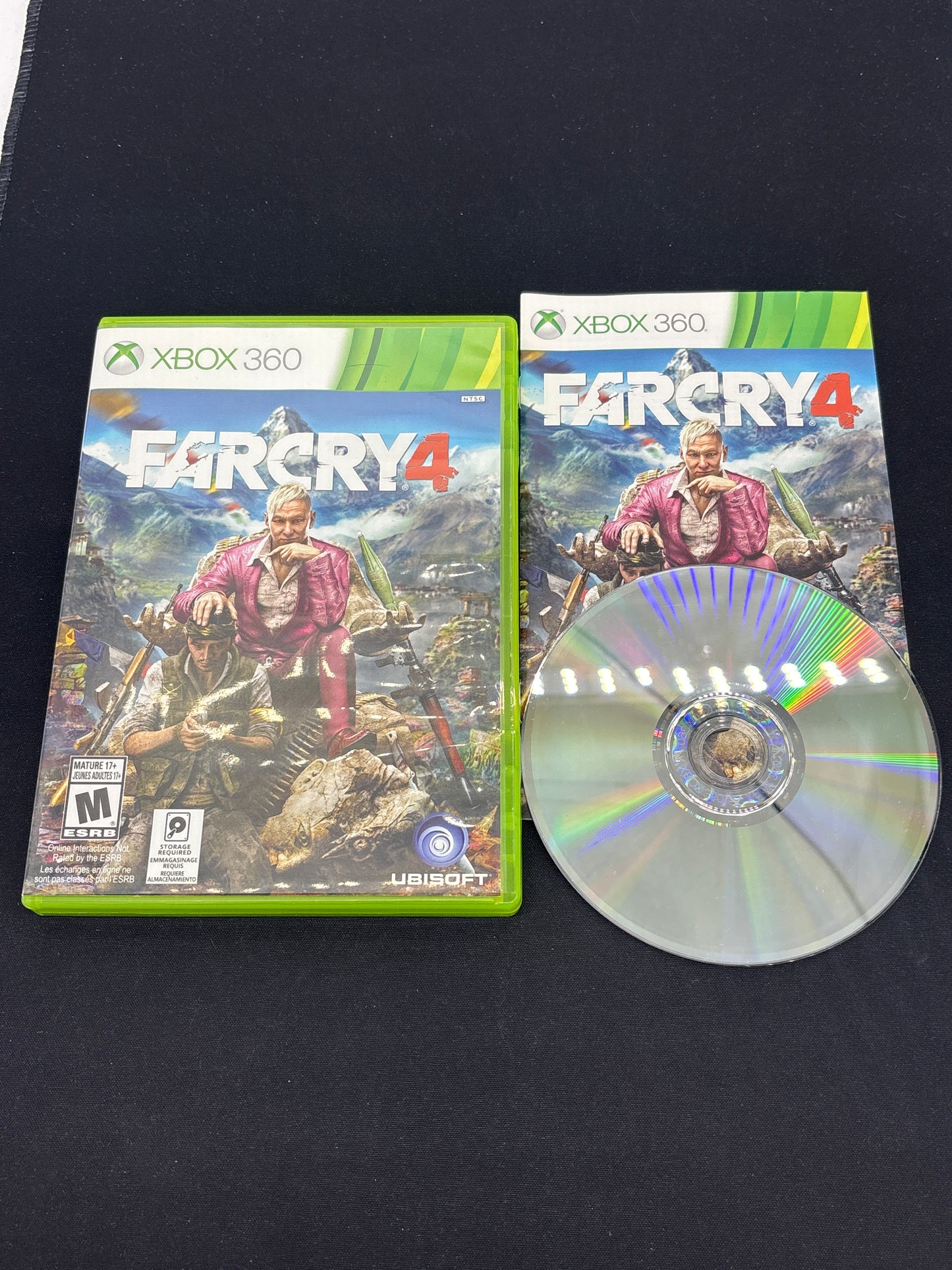 Auction Lot 221: XBOX 360 Video Game Lot of 3 Far Cry 2 3 4 CIB