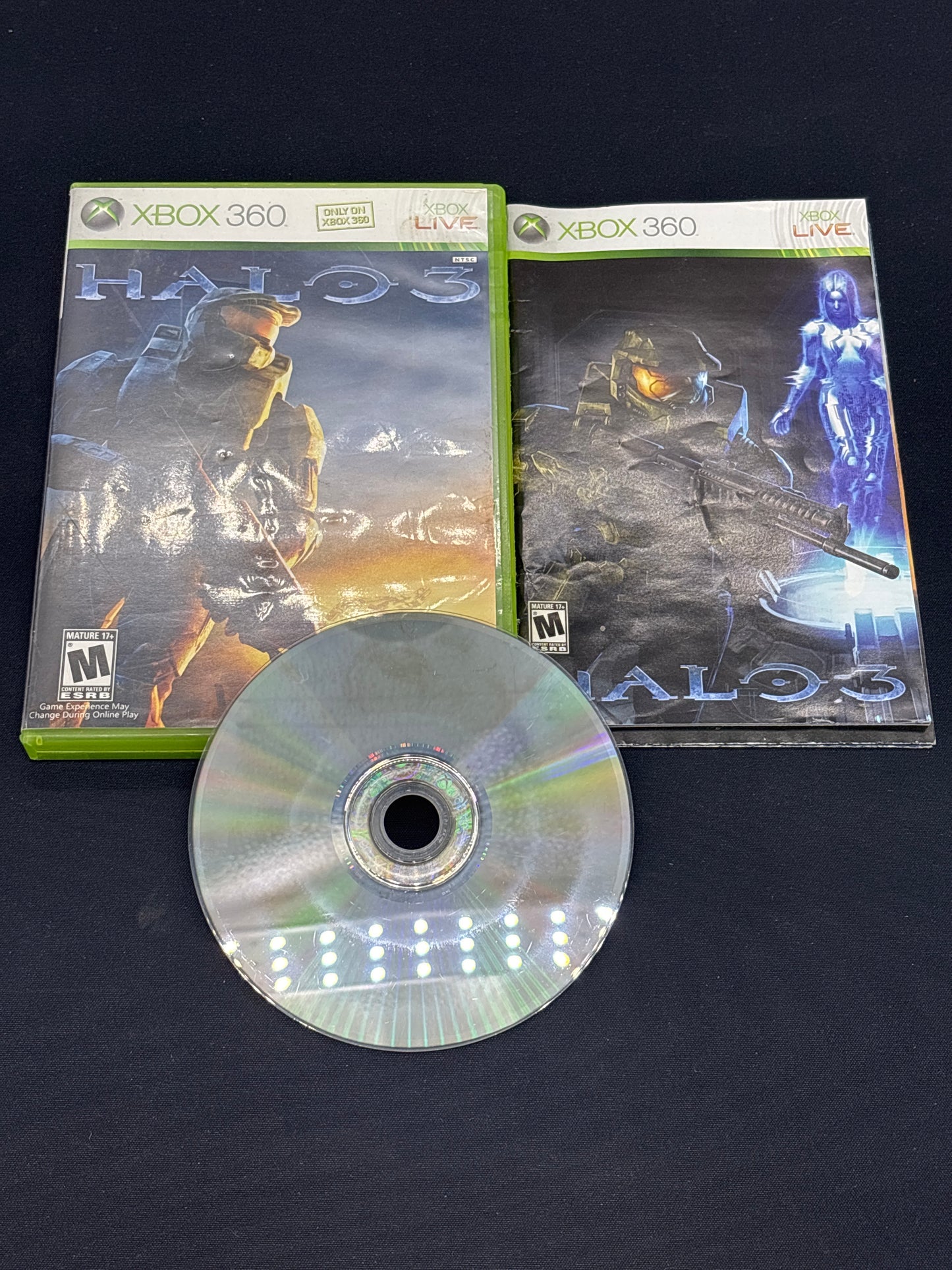 Auction Lot 151: Halo 3 XBOX 360 Video Game CIB