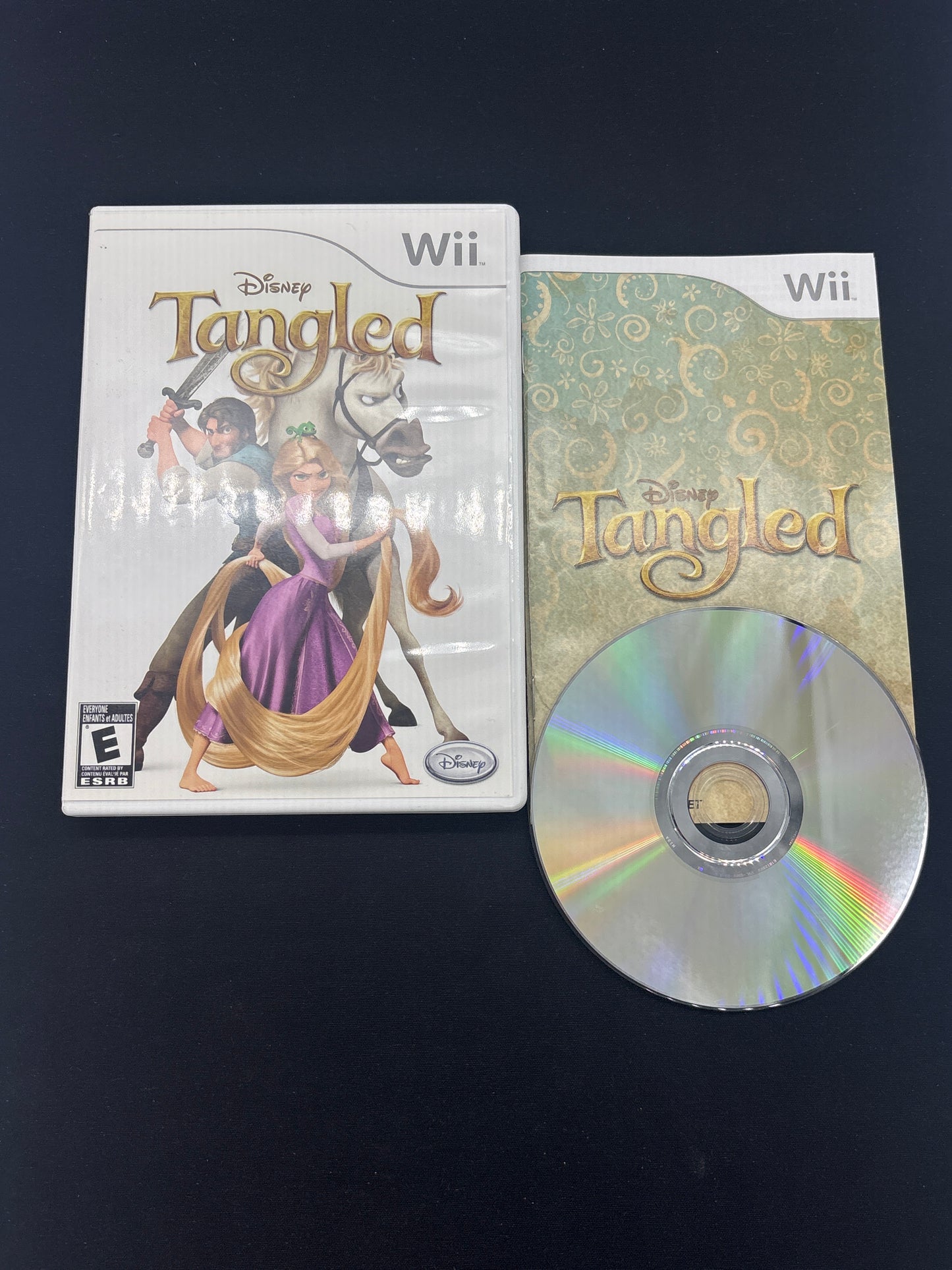 Auction Lot 128: Tangled Video Game Nintendo Wii CIB