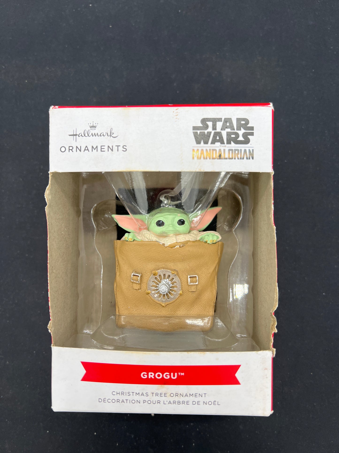 Auction Lot 235: Hallmark Ornaments Star Wars The Mandalorian Grogu Sealed