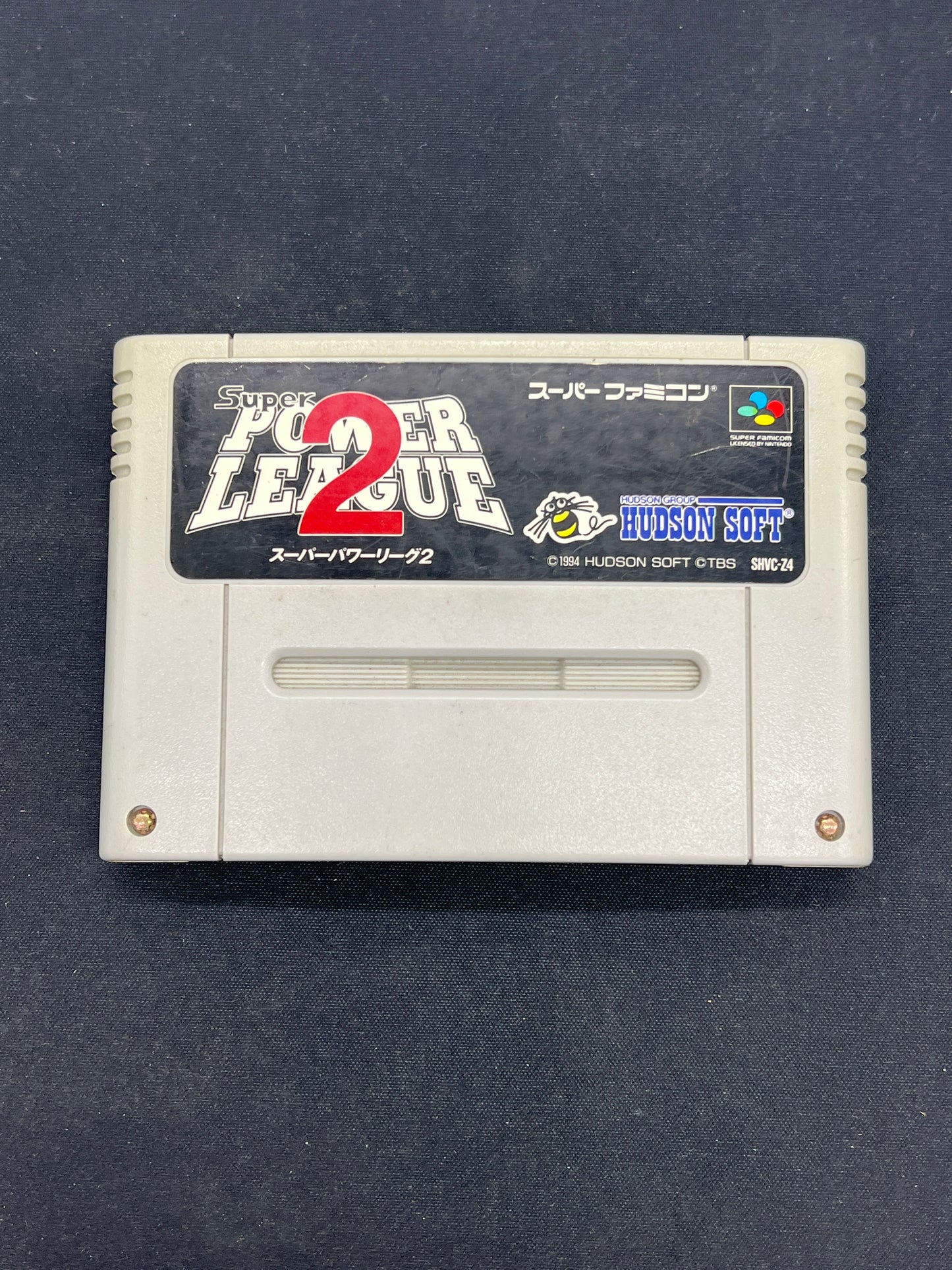 Auction Lot 78: Super Famicon Video Game Super Power League 2 Japanese Loose