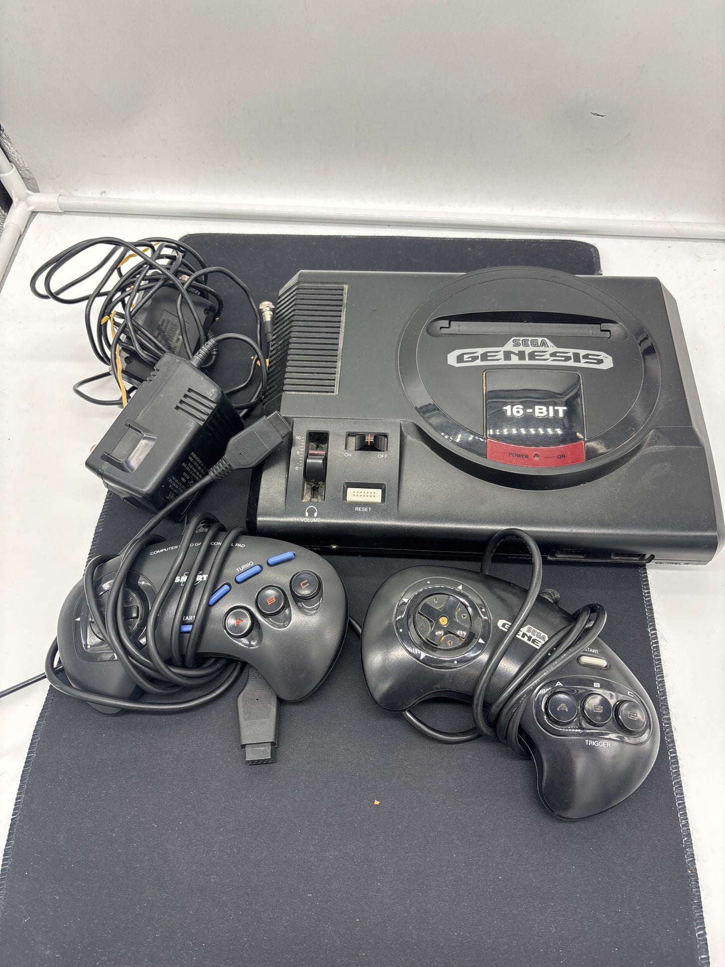 Auction Lot 72: Sega Genesis Console Tested Working Cords Controllers Included