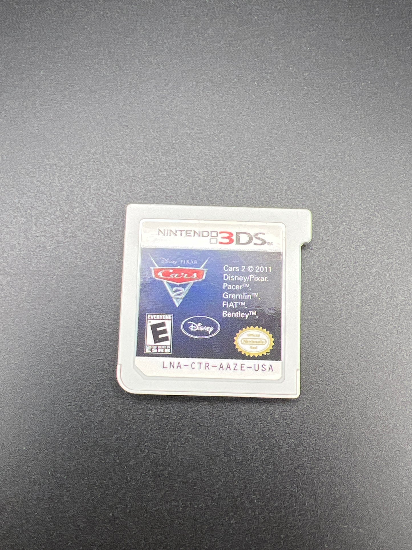 Auction Lot 286: Nintendo 3DS Video Game Cars Loose