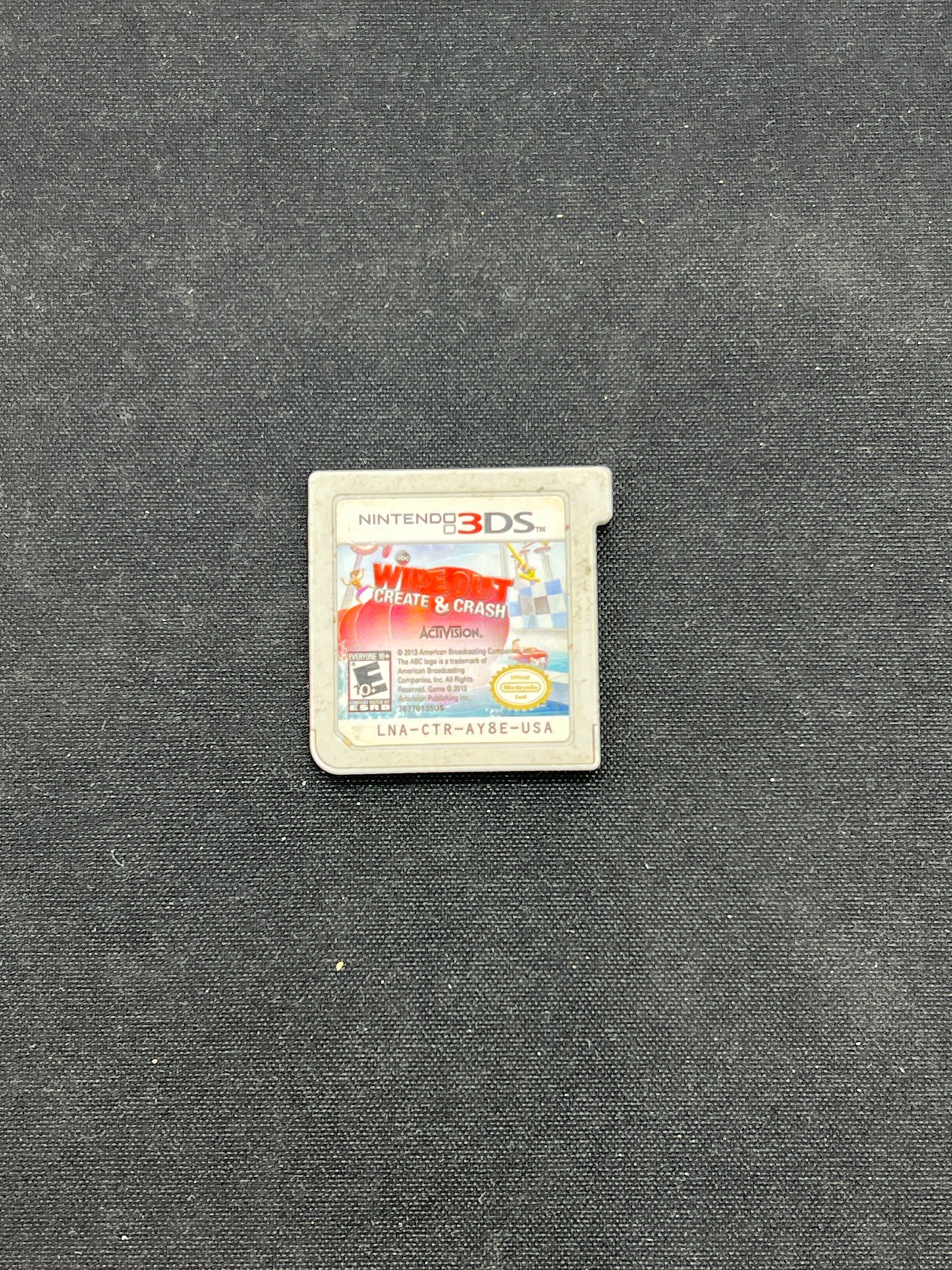 Auction Lot 211: Nintendo 3DS Wipeout Create & Crash Cartridge Only