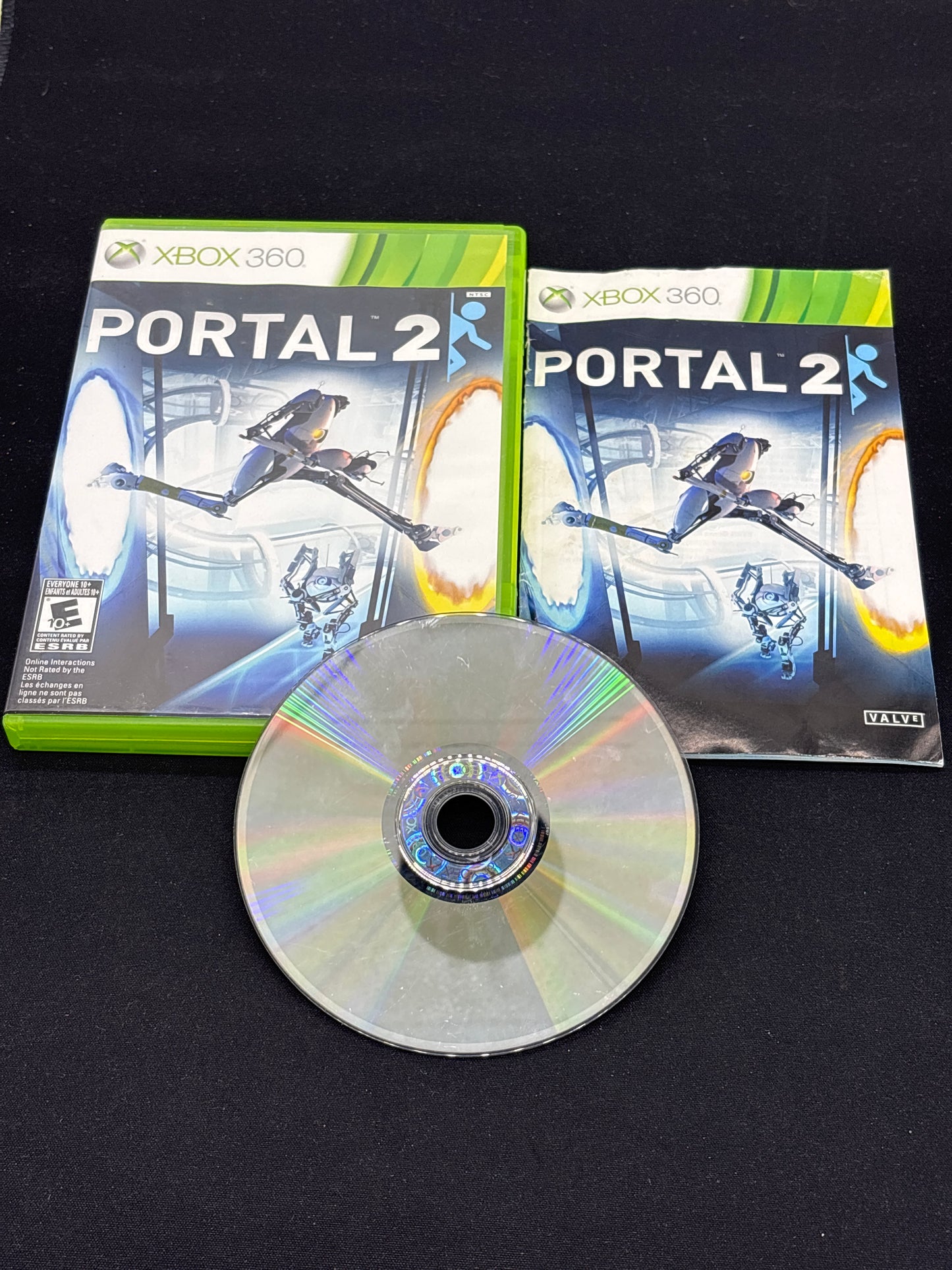 Auction Lot 106: XBOX 360 Portal 2 CIB