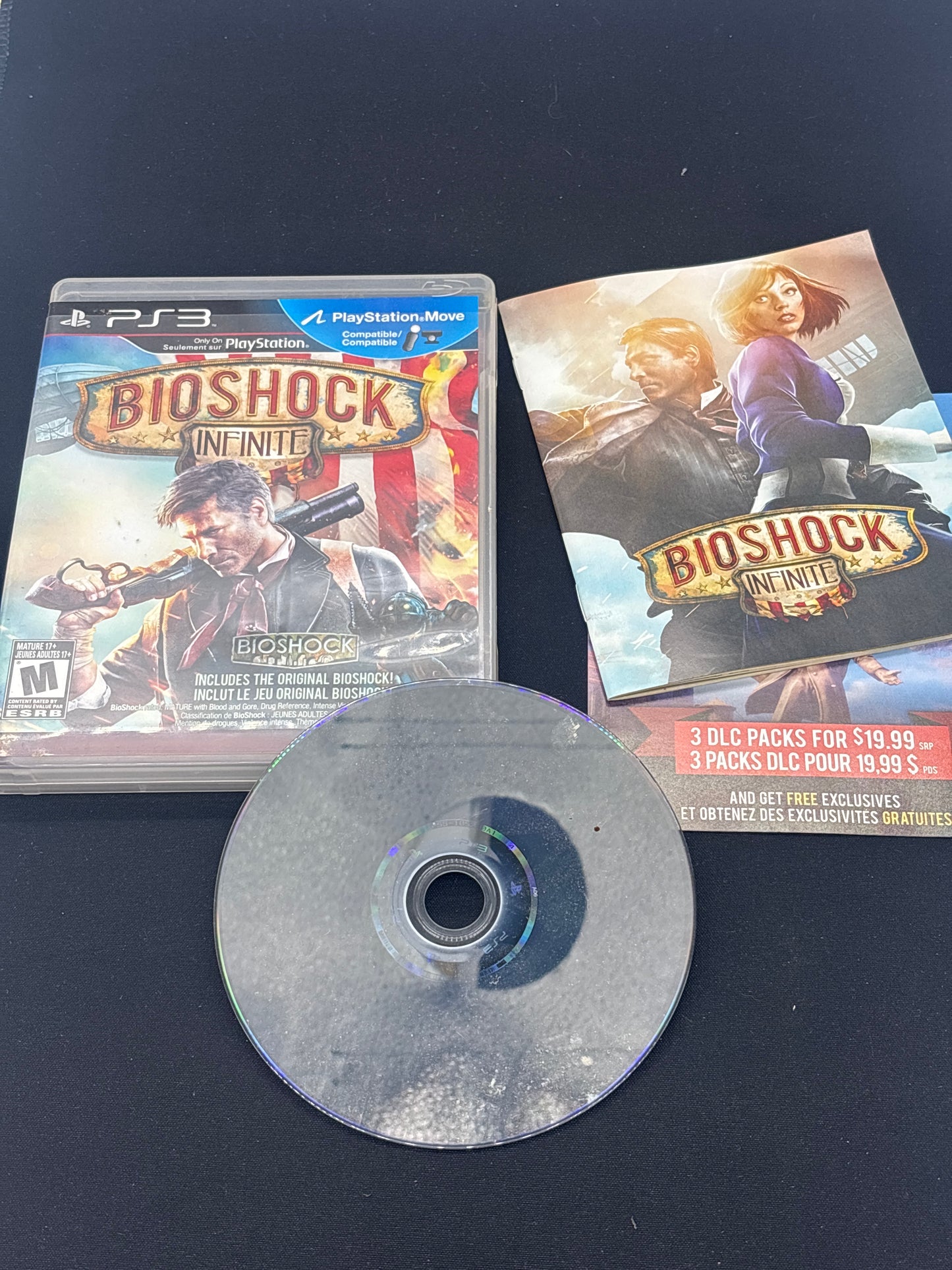 Auction Lot 71: PlayStation 3 Bioshock Infinite With Case & Disc