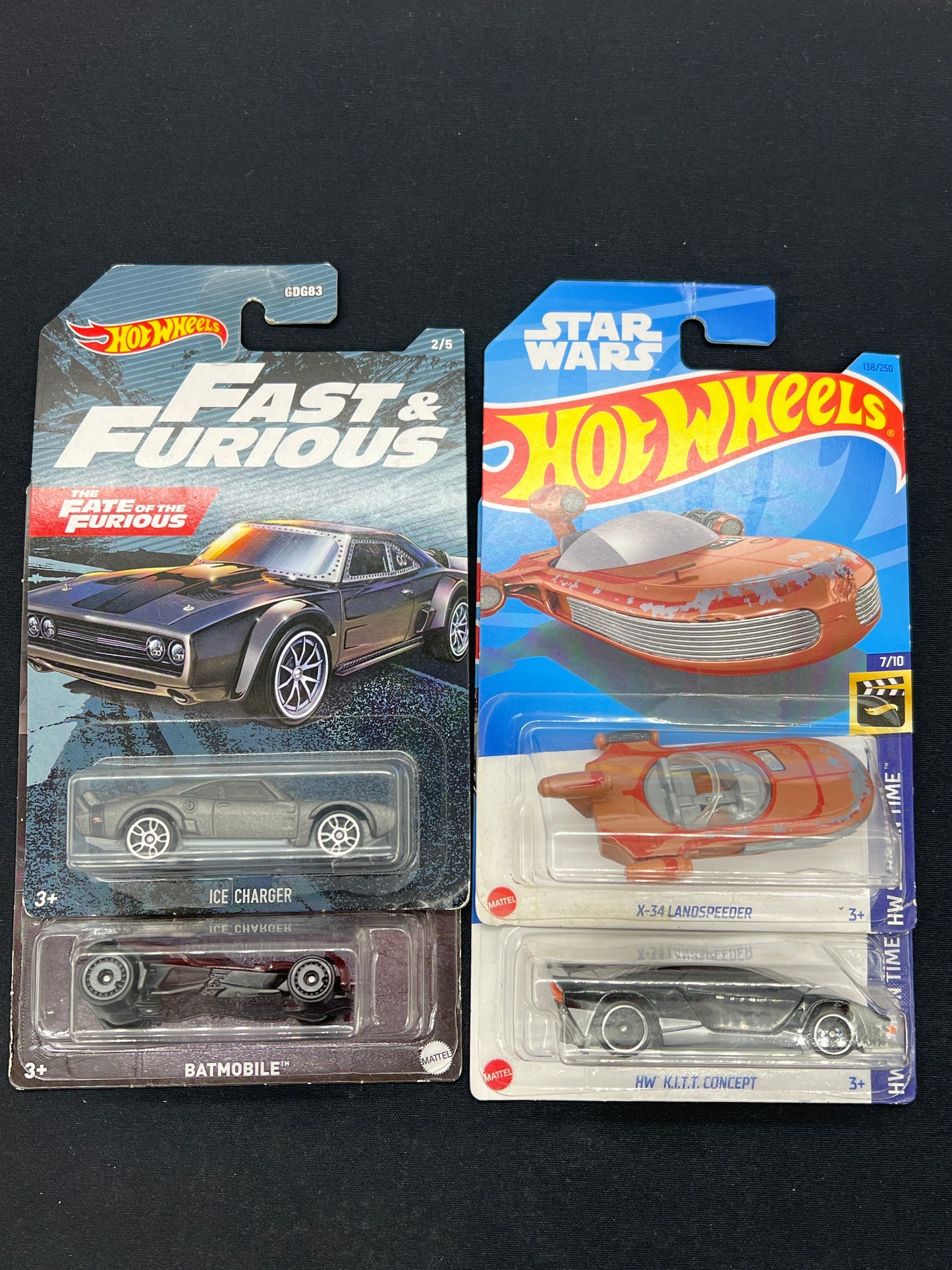 Auction Lot 482: Hot Wheels Lot of 4 Assorted Sealed