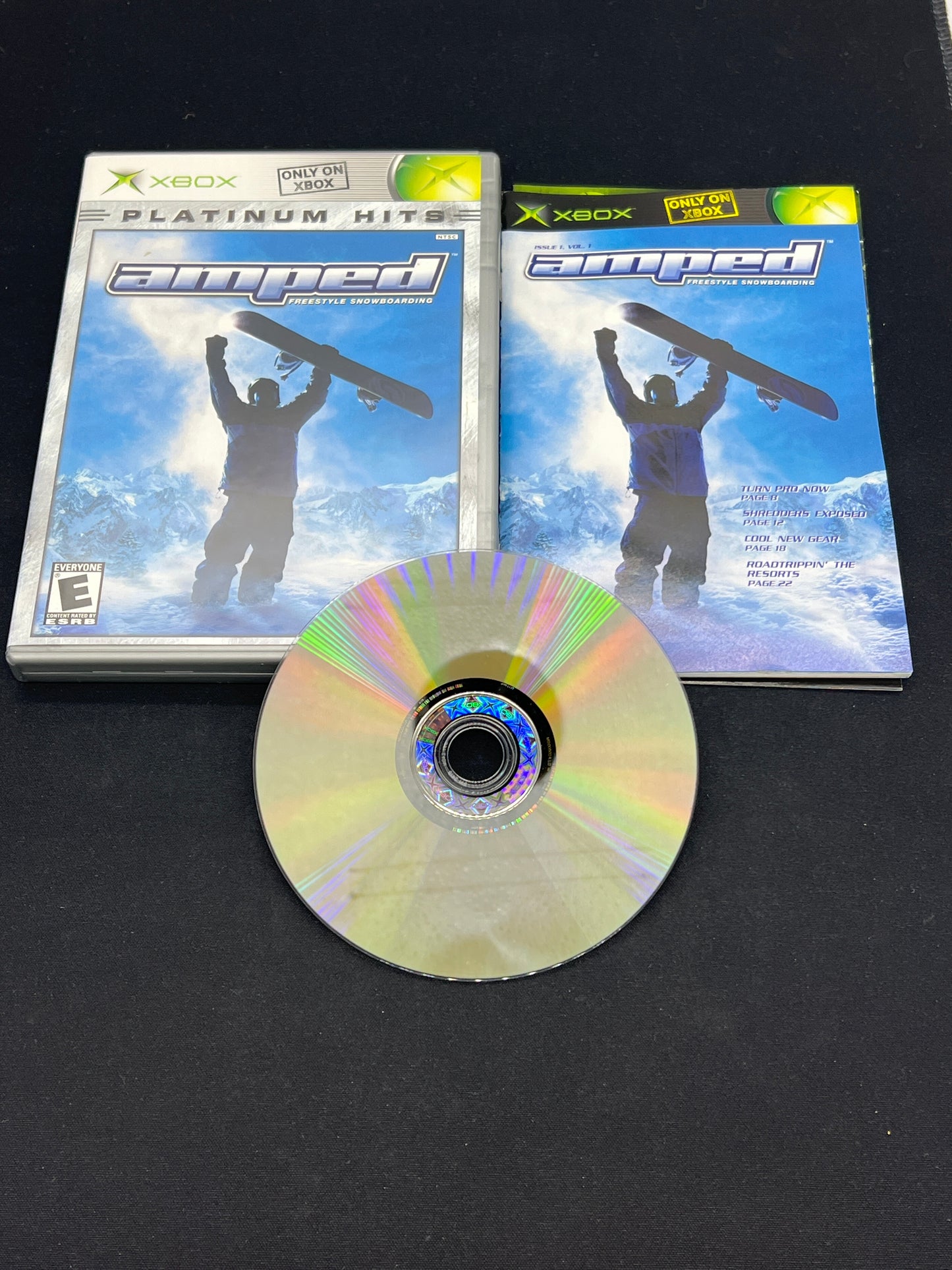 Auction Lot 117: XBOX Video Game Amped CIB