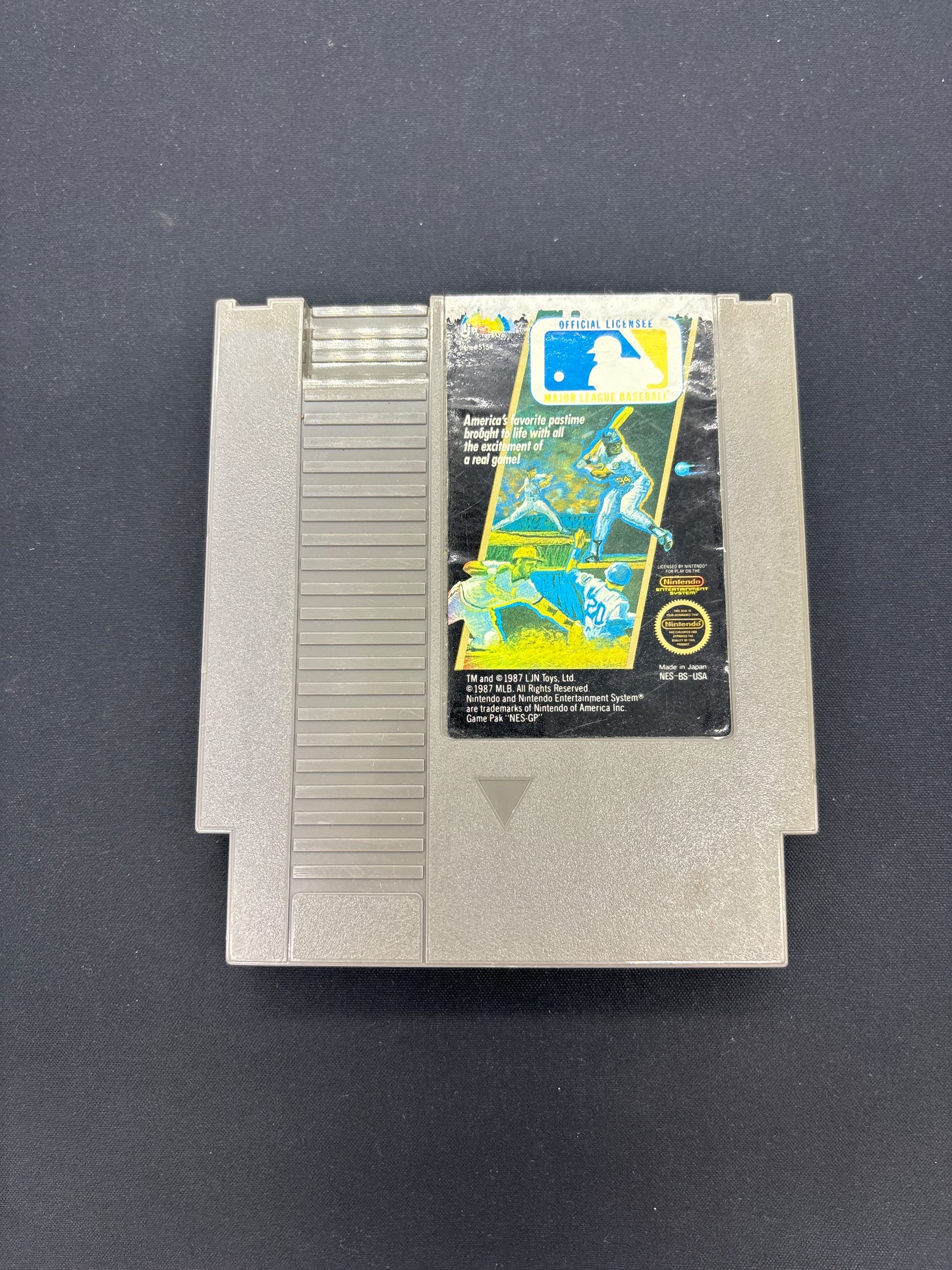 Auction Lot 89: NES Video Game Major League Baseball