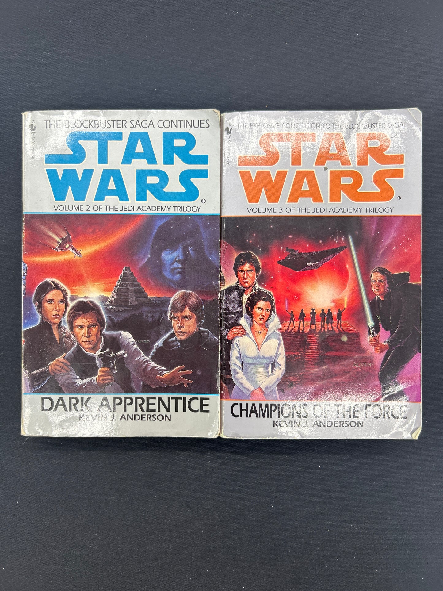 Auction Lot 418: Star Wars Jedi Academy Trilogy Volume 2 & 3