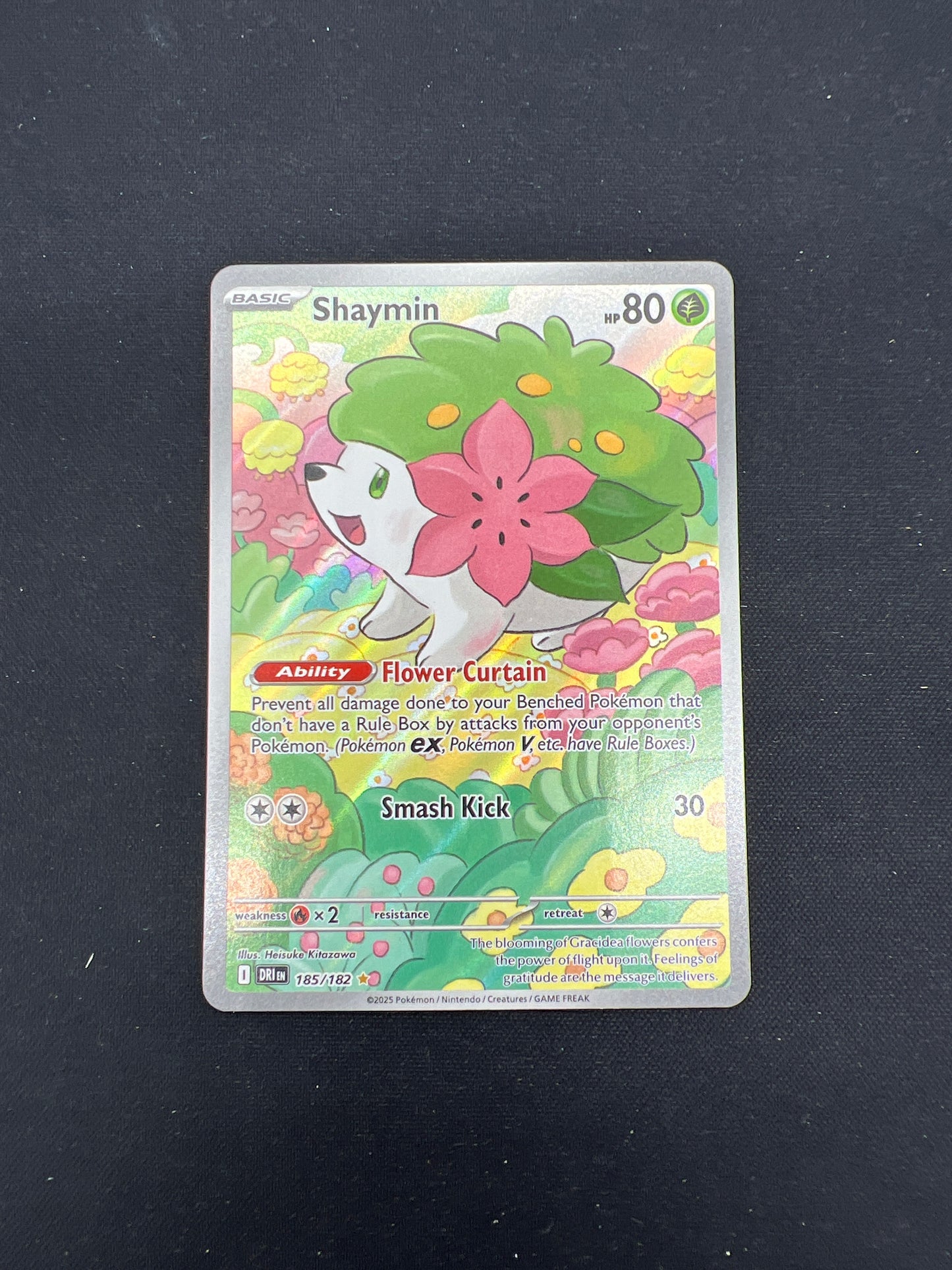 Auction Lot 210: Pokemon Cards Shaymin IR Destined Rivals Conditions Vary