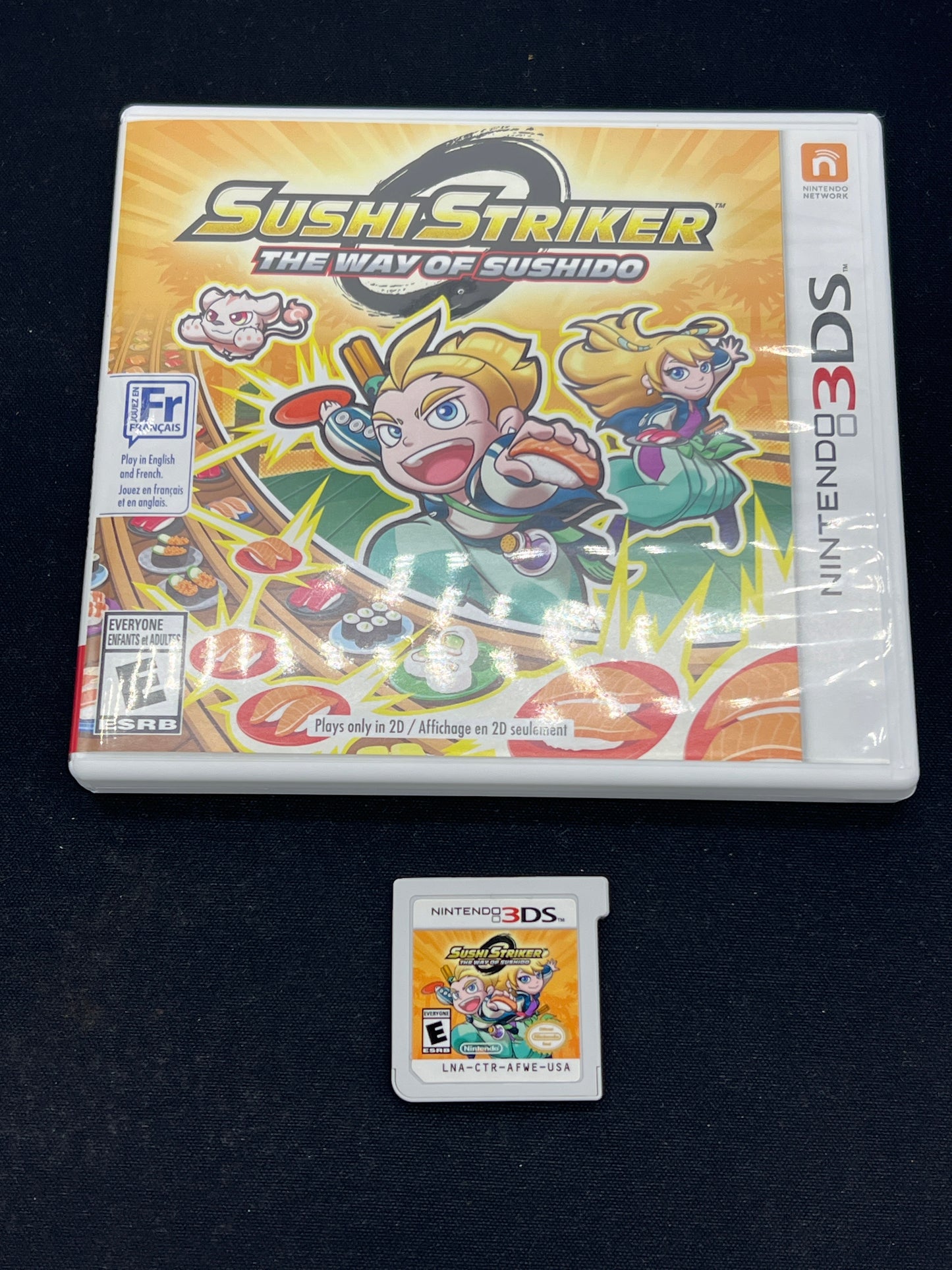 Auction Lot 75: Nintendo 3DS Video Game Sushi Striker The way of Sushido