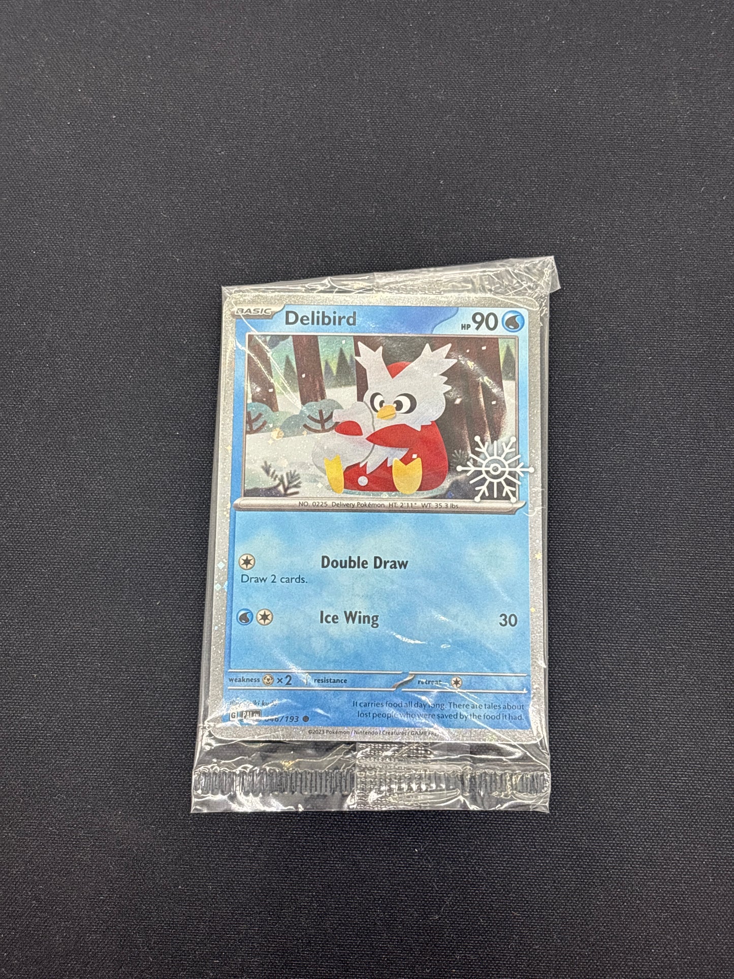 Auction Lot 409: Pokemon Cards Advent Calendar Stamped Holo Delibird Sealed