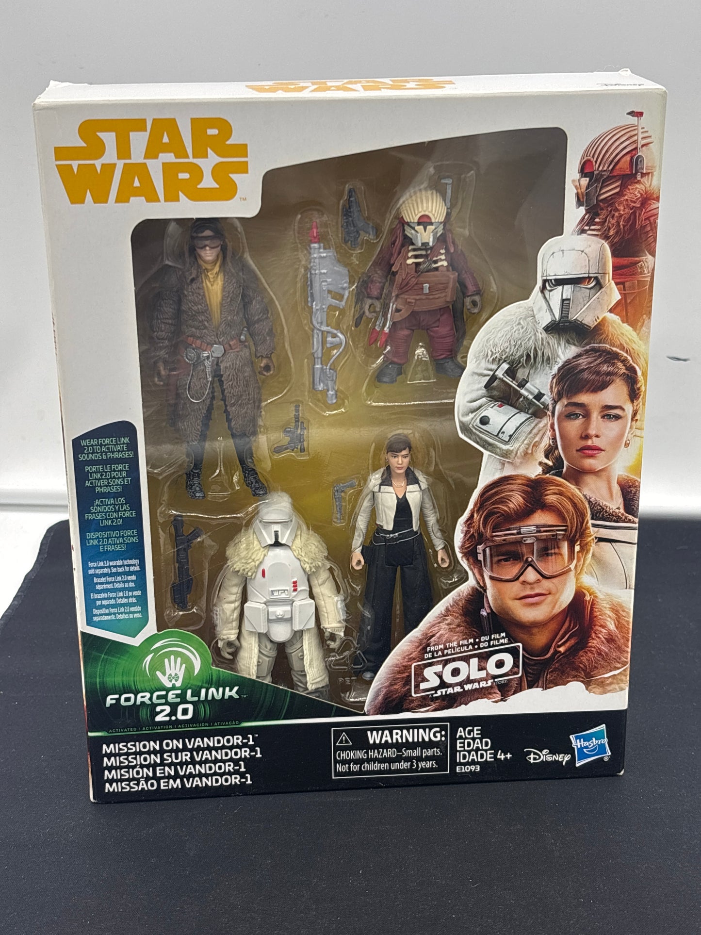 Auction Lot 179: Star Wars Mission on Vandor-1 Force Link 2.0 Four Figure Pack Hasbro