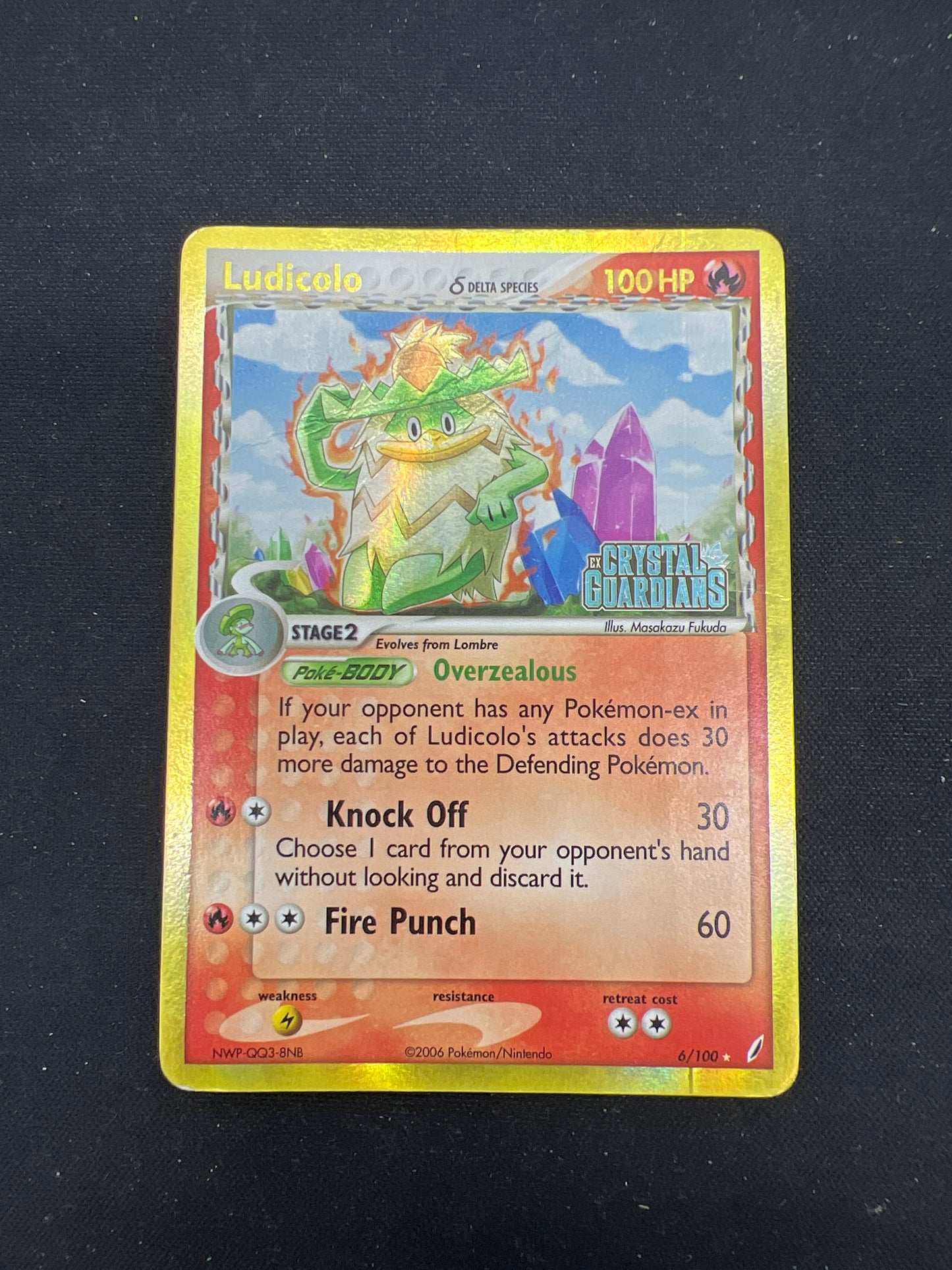 Auction Lot 140: Pokemon Cards Ludicolo Reverse Holo EX Crystal Guardians Conditions Vary
