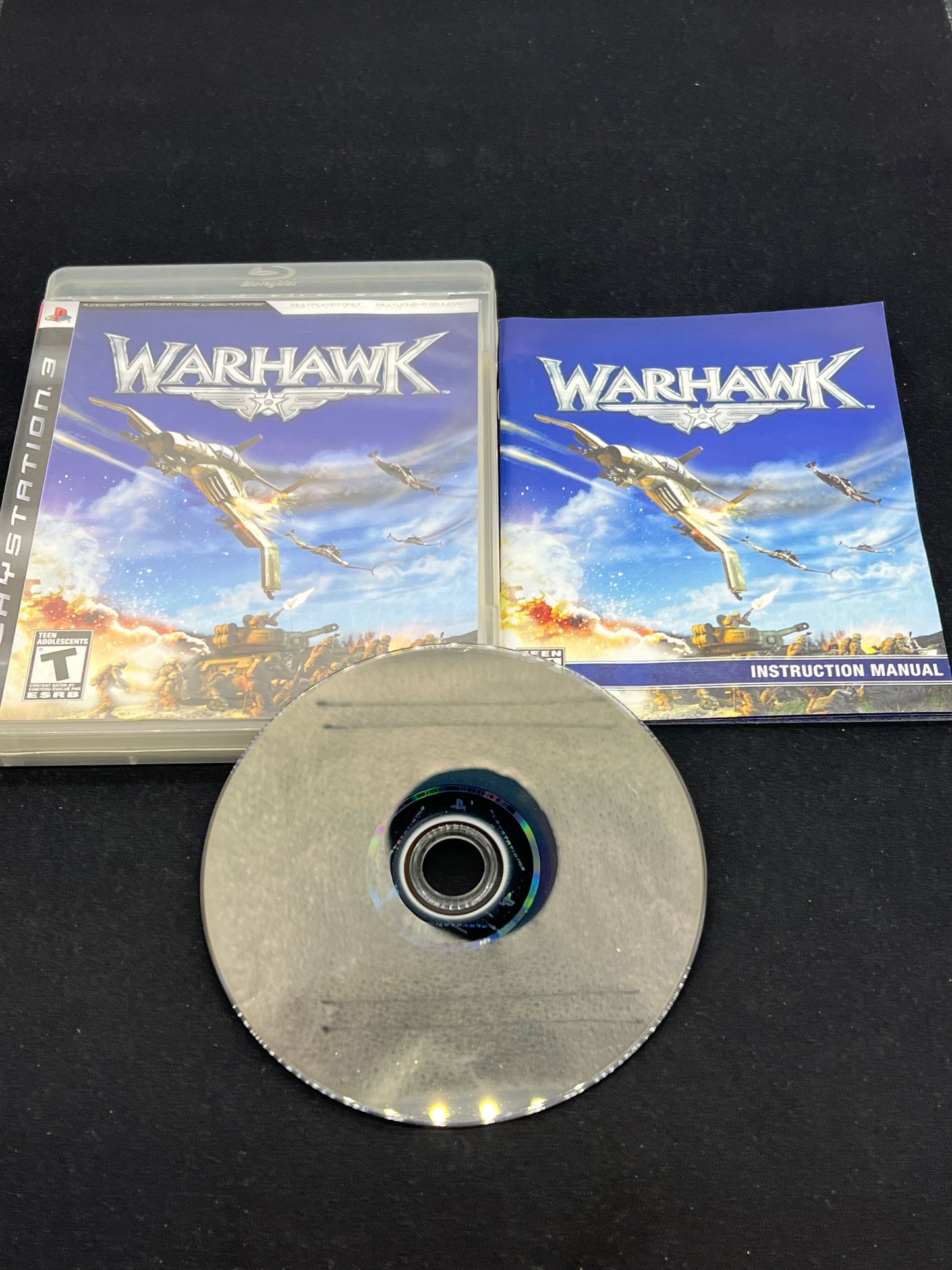 Auction Lot 21: PlayStation 3 Video Game Warhawk CIB