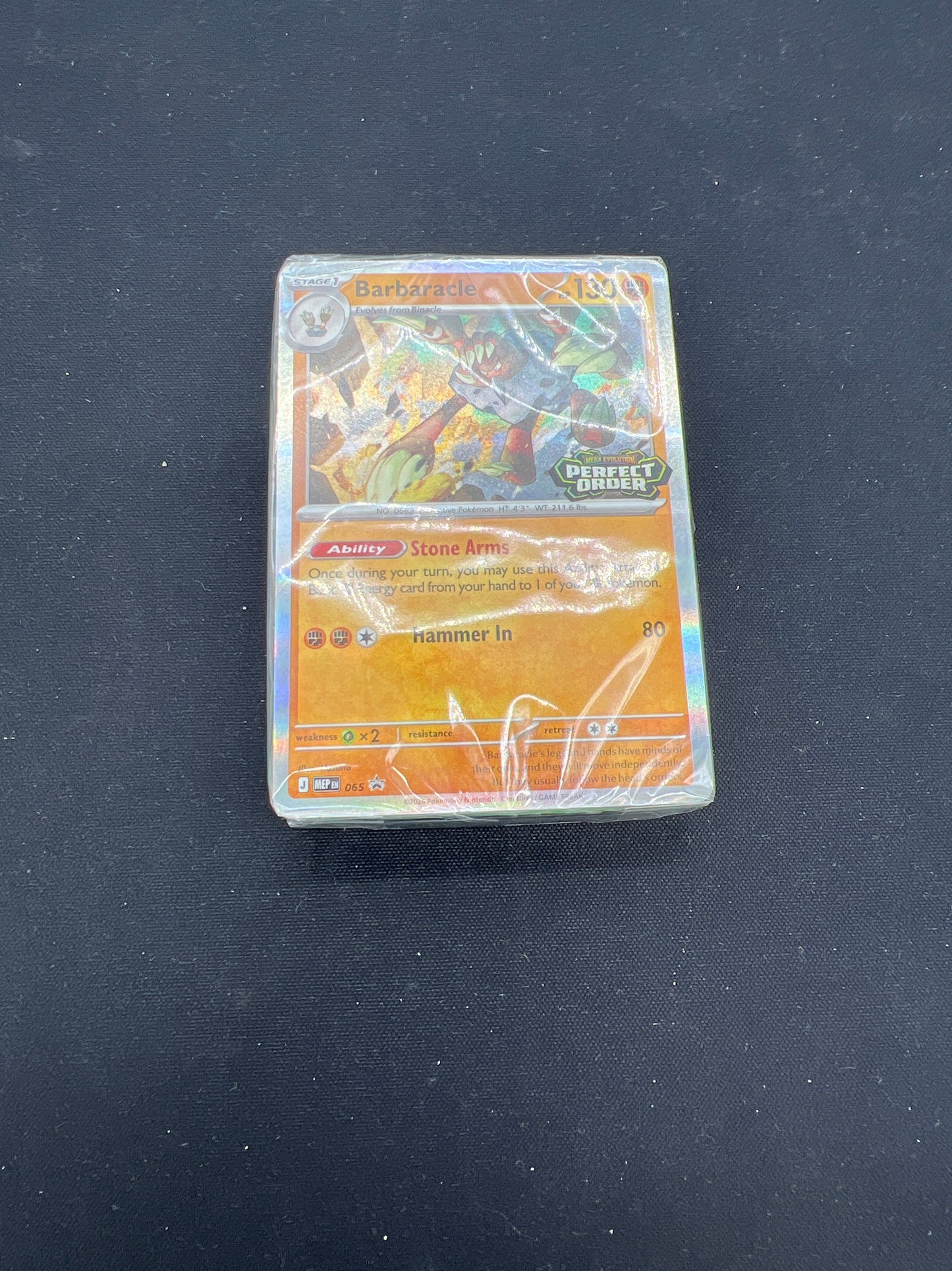 Auction Lot 24: Pokemon Cards Perfect Order Barbaracle Build and Battle Deck Sealed