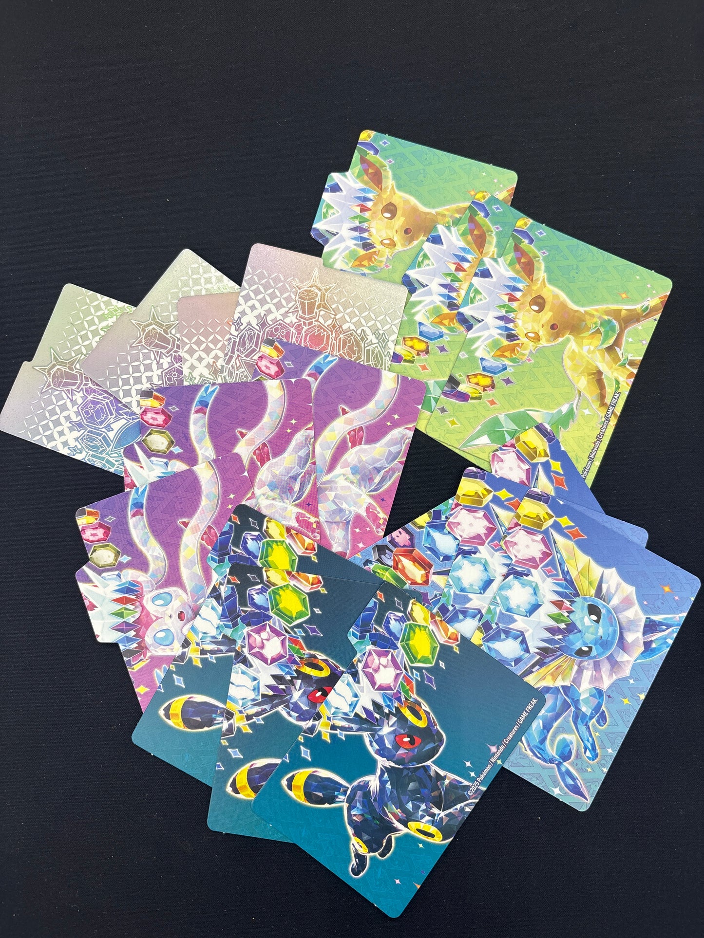 Auction Lot 93: Pokemon Prismatic Evolutions Accessory Dividers Lot