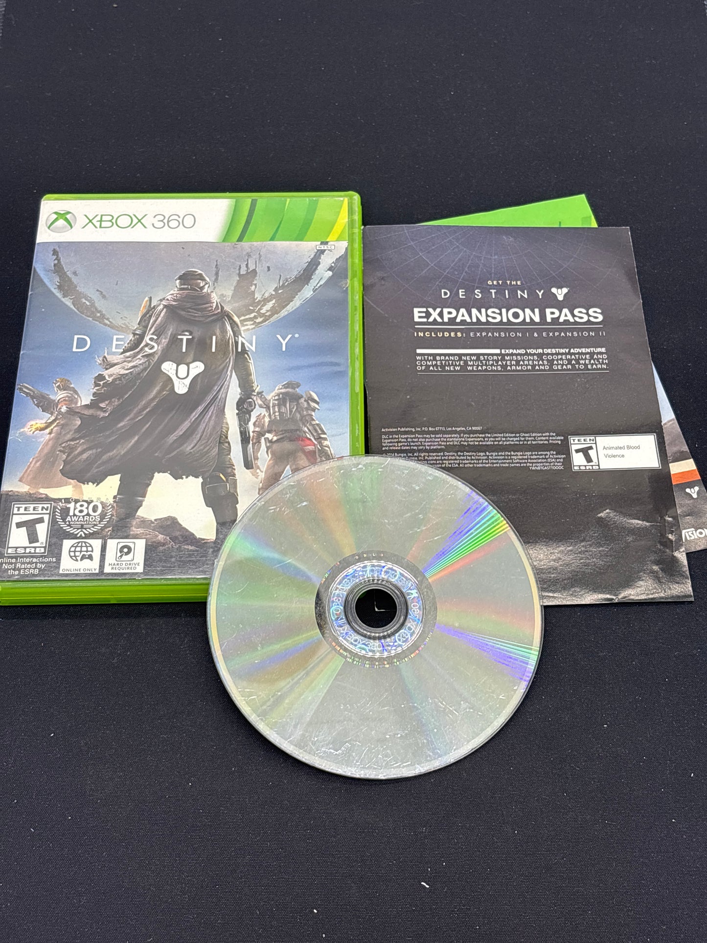 Auction Lot 188: XBOX 360 Destiny CIB