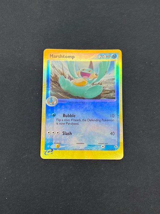 Auction Lot 319: Pokemon Cards Marshtomp Reverse Holo EX Ruby & Sapphire Condition Vary
