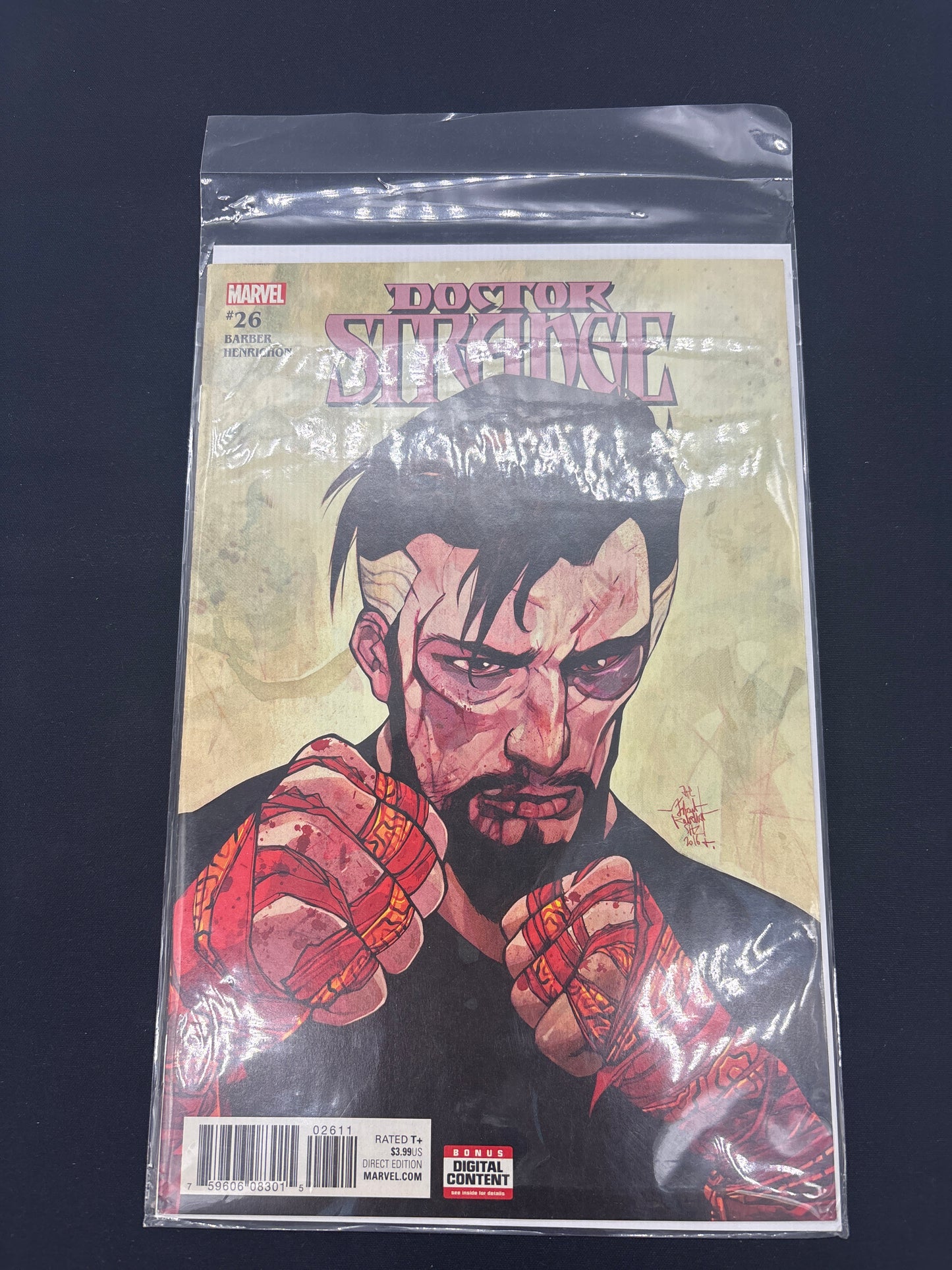 Auction Lot 76: Marvel Comics Doctor Strange Issue 26 Comic Book