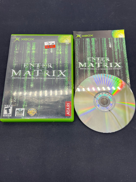 Auction Lot 107: XBOX Video Game Enter the Matrix CIB
