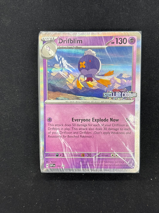 Auction Lot 4: Pokemon Cards Driblim Stellar Crown Build and Battle Deck Sealed