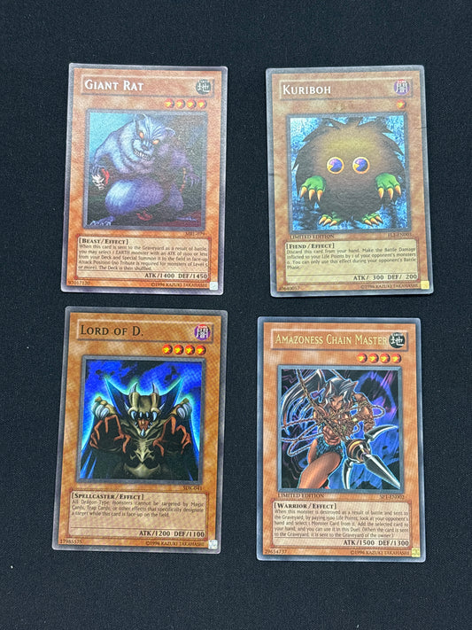 Auction Lot 100: Yugioh TCG Card Lot 3 Conditions Vary