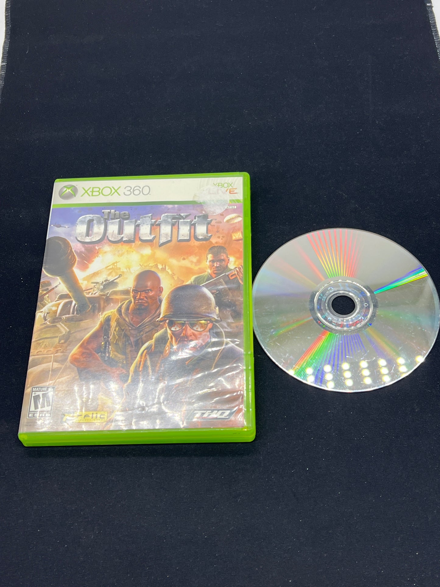 Auction Lot 119: XBOX 360 The Outfit Disc & Case