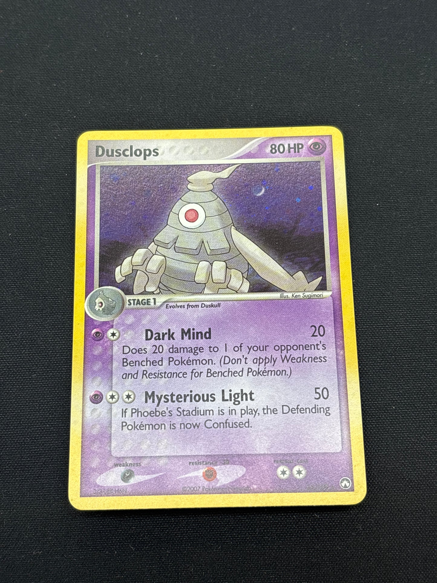 Auction Lot 182: Pokemon Cards Dusclops Holo Rare Power Keepers Conditions Vary