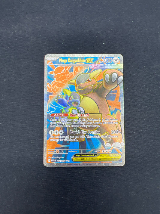 Auction Lot 273: Pokemon Cards MEG Mega Kangaskhan EX Full Art Condition Vary