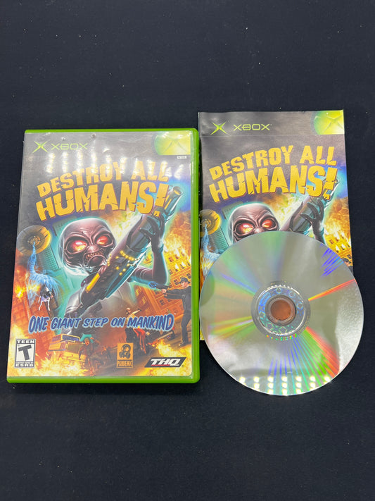 Auction Lot 333: XBOX Destroy All Humans! CIB