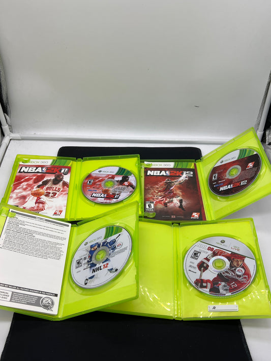 Auction Lot 185: XBOX 360 Video Games Assorted Sports Game Lot 2