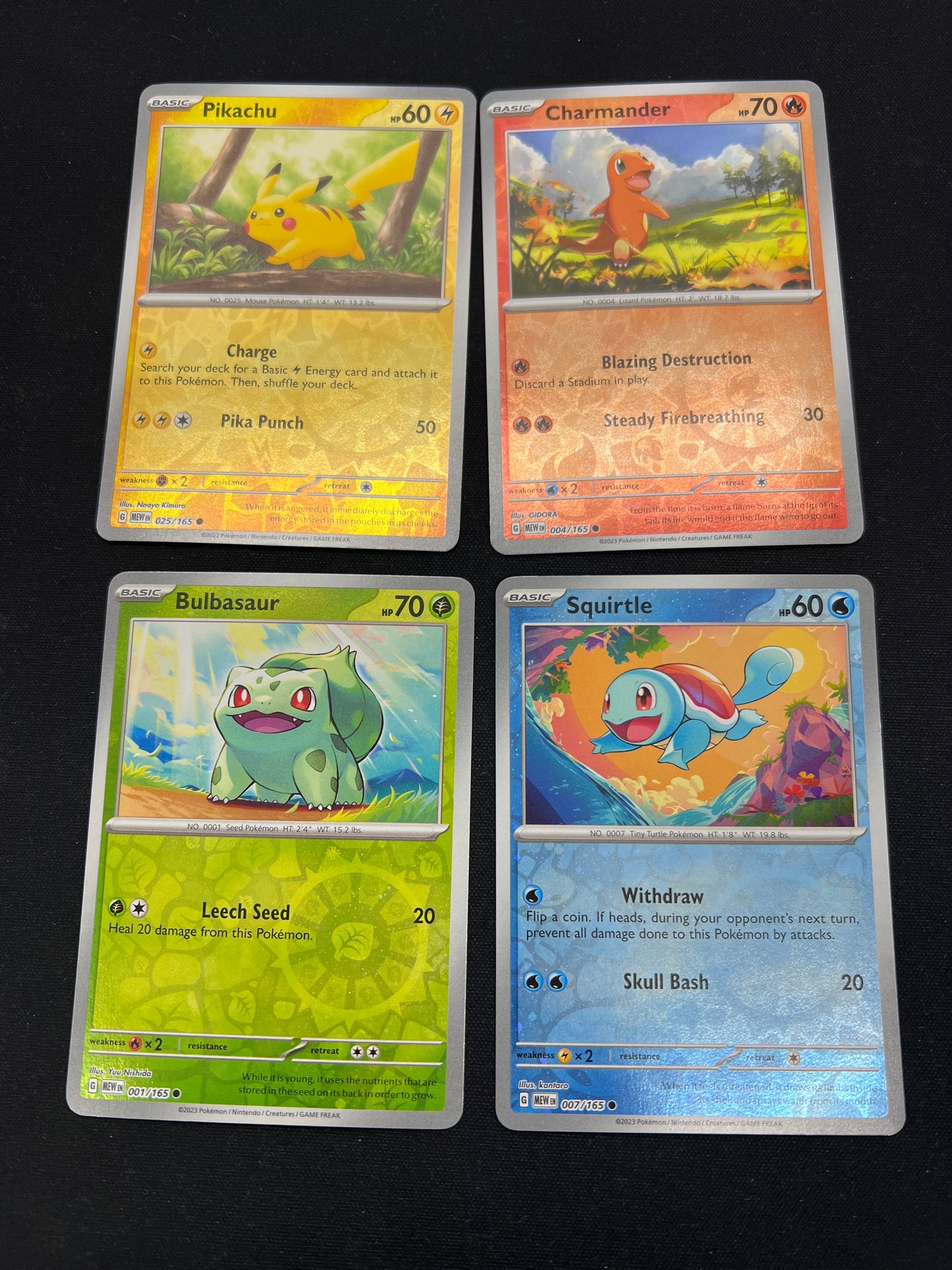 Auction Lot 14: Pokemon Cards SV 151 Cosmo Reverse Holos Conditions Vary Lot 2